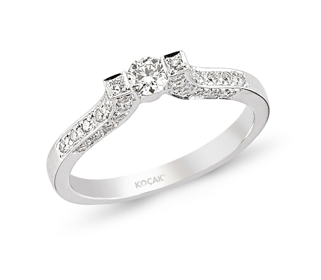 0.48 Karat HI VS Pırlanta Tektaş Yüzük