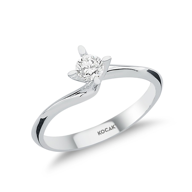 0.23 Karat EF SI Tektaş Pırlanta Yüzük