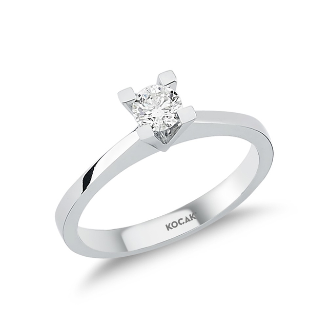 0.30 Karat EF SI Tektaş Pırlanta Yüzük