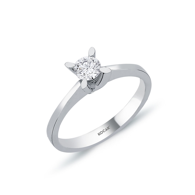 0.30 Karat EF SI Tektaş Pırlanta Yüzük