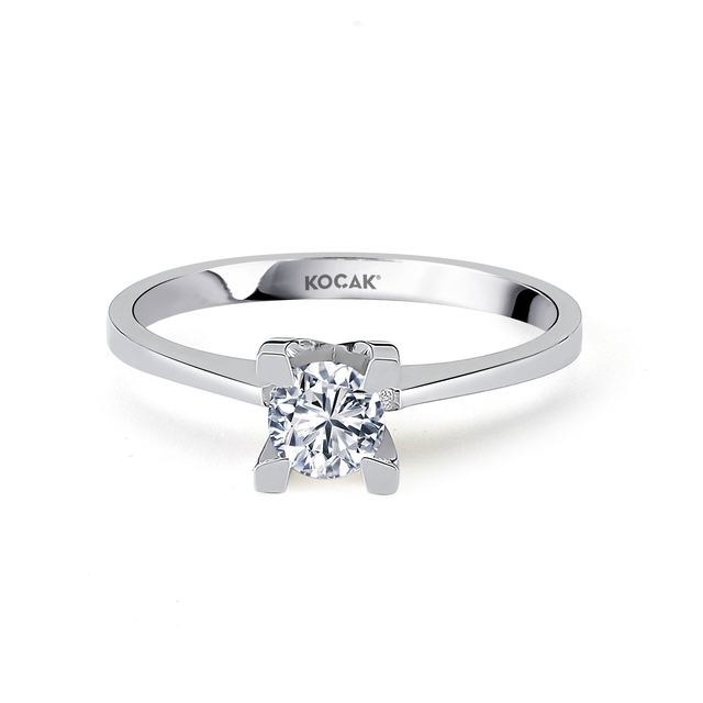 0.50 Karat EF SI Tektaş Pırlanta Yüzük