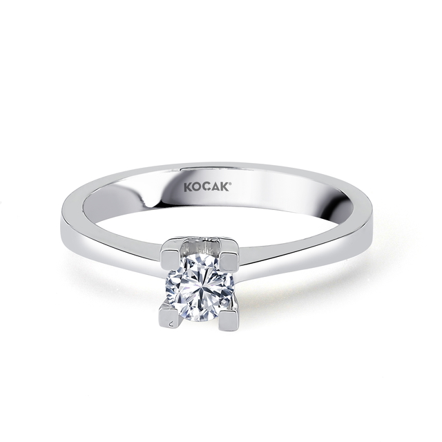 0.30 Karat EF SI Tektaş Pırlanta Yüzük