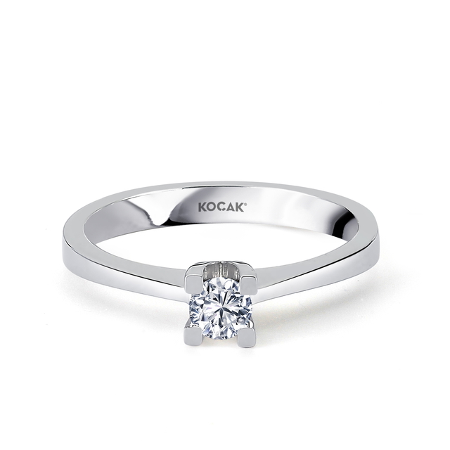 0.19 Karat EF SI Tektaş Pırlanta Yüzük