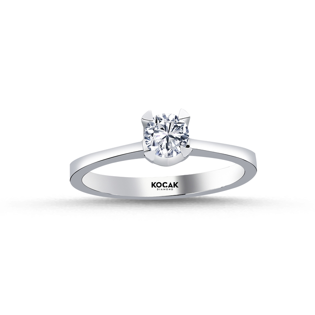 0.40 Karat EF SI Tektaş Pırlanta Yüzük