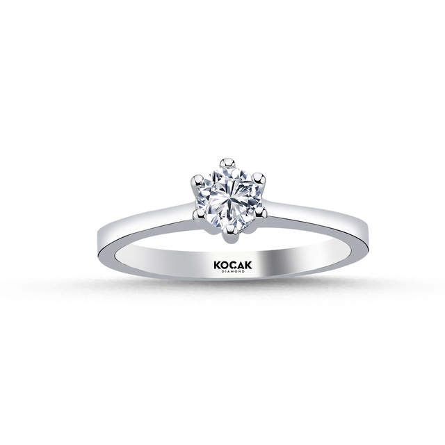 0.40 Karat EF SI Tektaş Pırlanta Yüzük