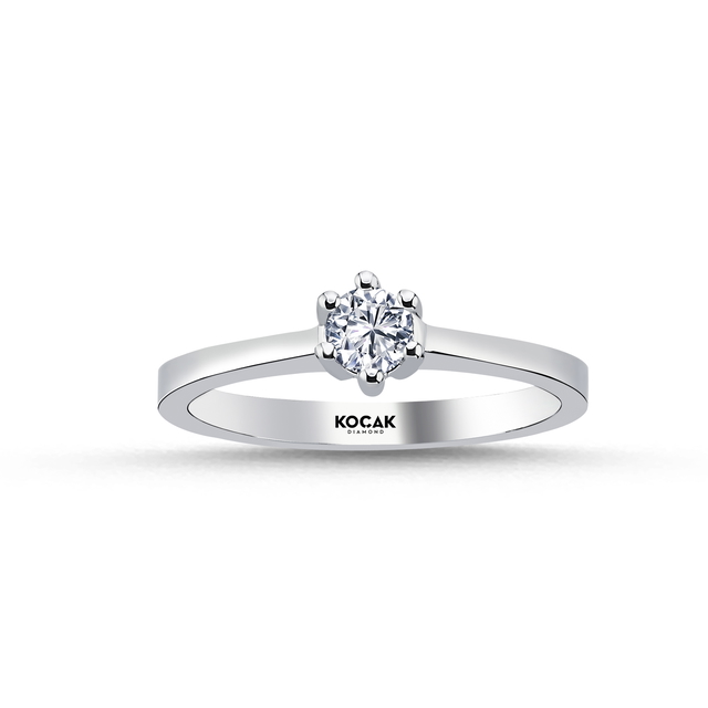 0.25 Karat EF SI Tektaş Pırlanta Yüzük