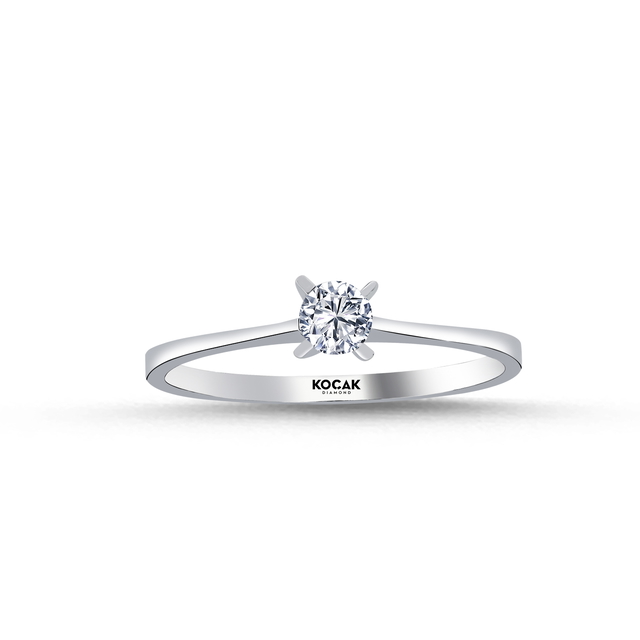 0.20 Karat EF SI Tektaş Pırlanta Yüzük