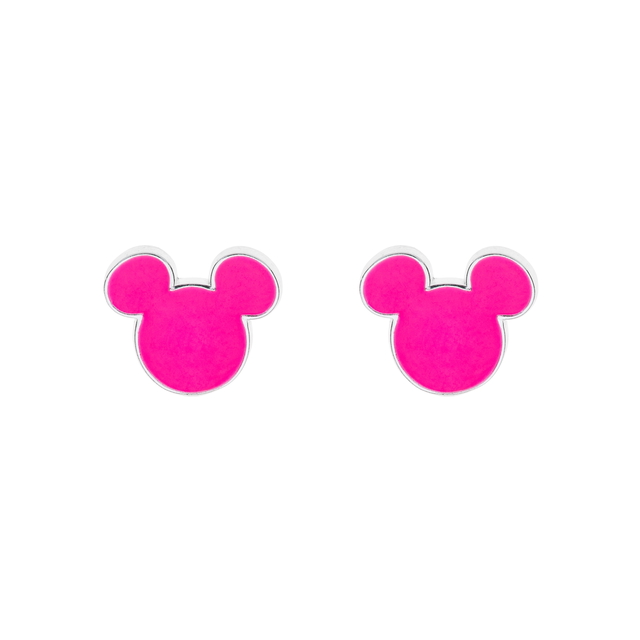 Disney Mickey Figürlü Küpe