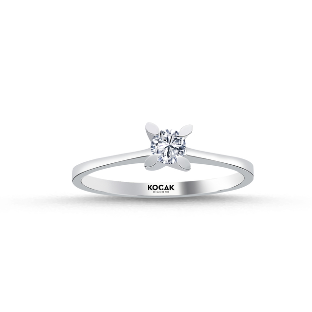 0.20 Karat GH SI Tektaş Pırlanta Yüzük