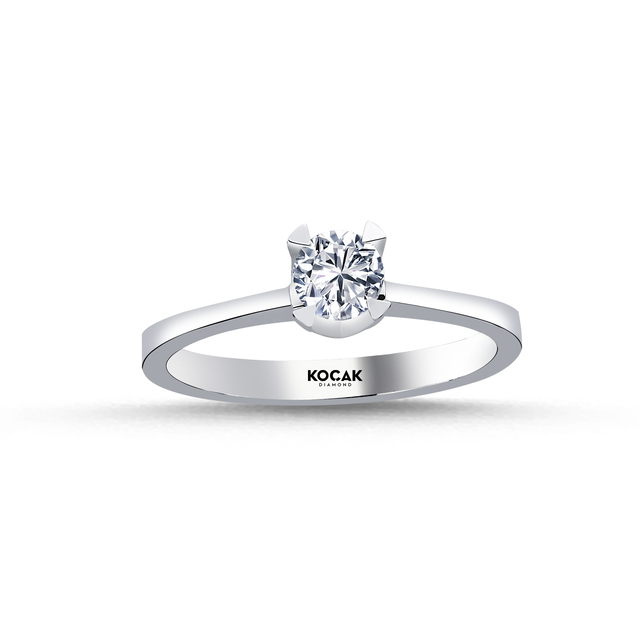 0.40 Karat GH SI Tektaş Pırlanta Yüzük