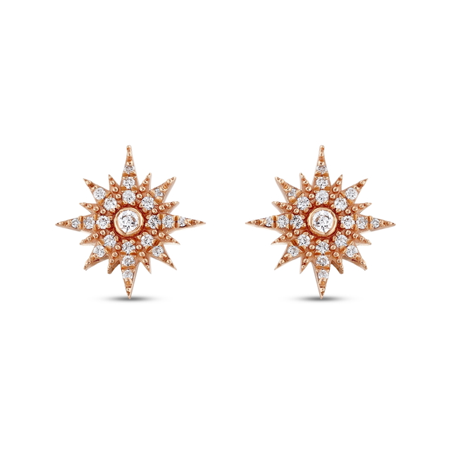 0.35 Karat Shine Pırlanta Küpe