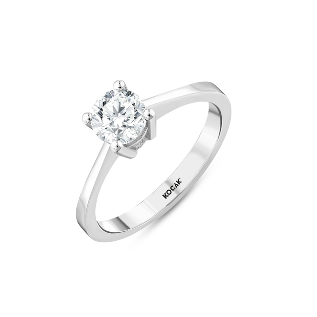 0.72 Karat G SI2 Tektaş Pırlanta Yüzük