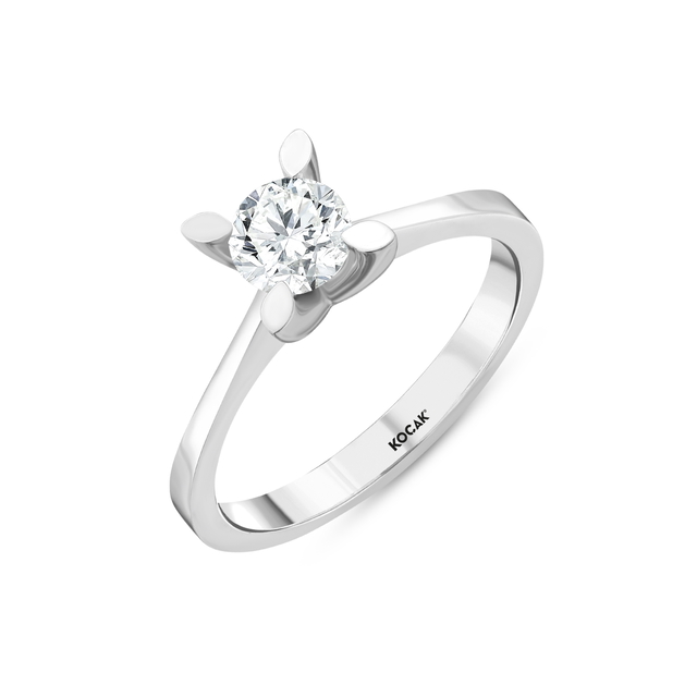 0.60 Karat G SI2 Tektaş Pırlanta Yüzük