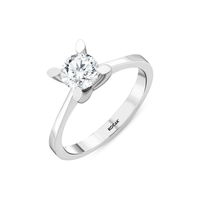 0.70 Karat G SI2 Tektaş Pırlanta Yüzük