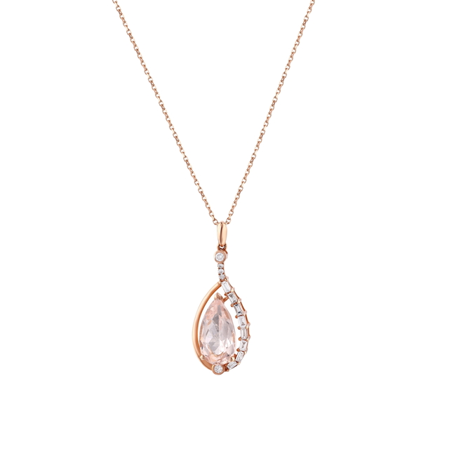 1.94 Karat Renkli Taşlı Pırlanta Kolye
