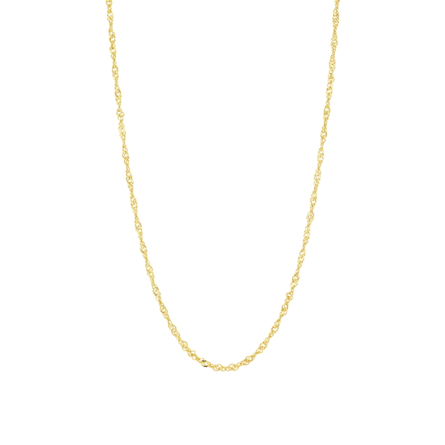 14 Ayar Singapur Tasarım Altın Zincir	