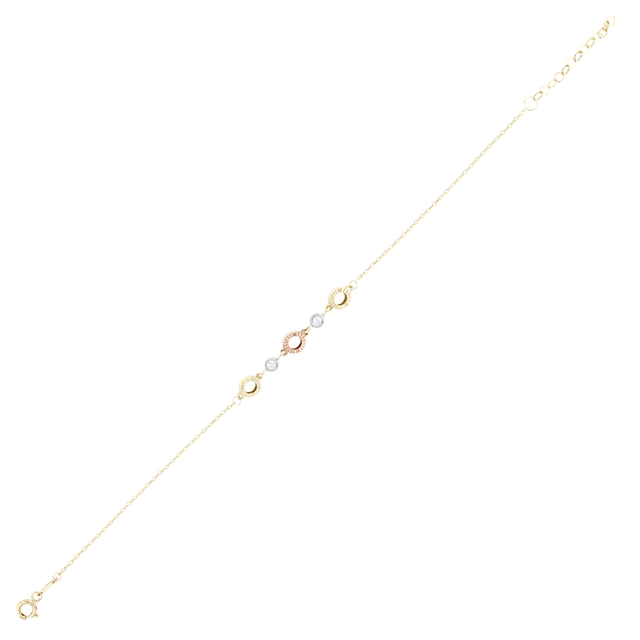 14 Ayar Bianca Altın Bileklik