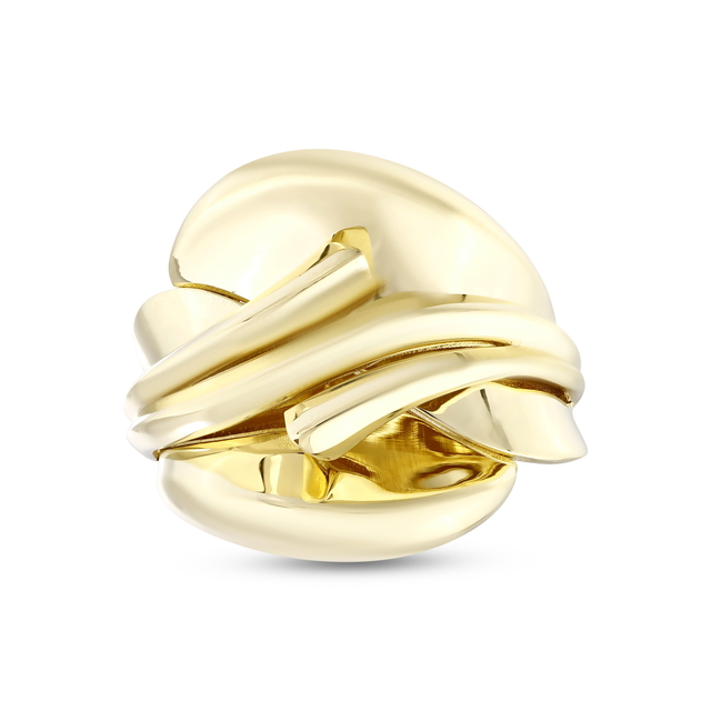 14 Ayar Dolce Tasarım Altın Yüzük