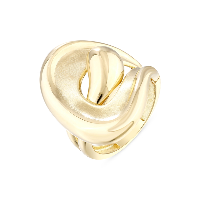 14 Ayar Nebula Tasarım Altın Yüzük