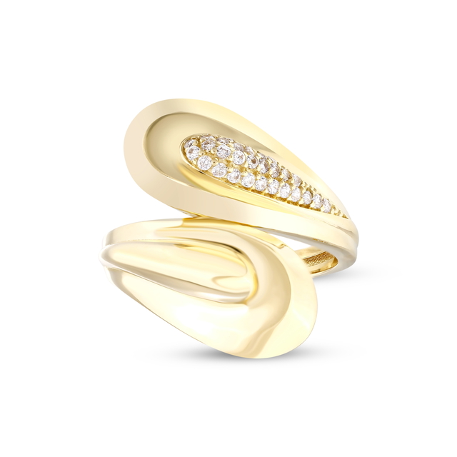 14 Ayar Gracia Tasarım Altın Yüzük