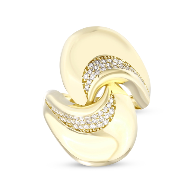 14 Ayar Arty Tasarım Altın Yüzük