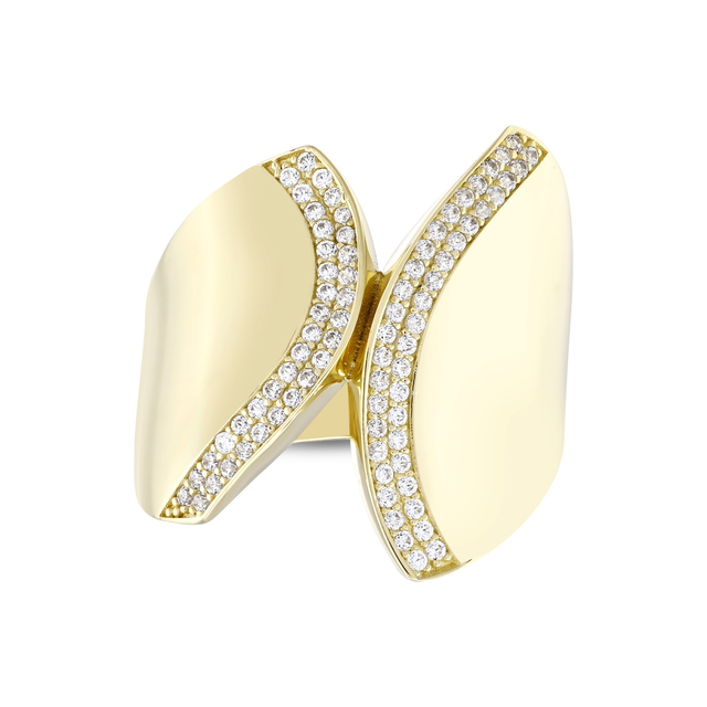 14 Ayar Affinity Tasarım Altın Yüzük