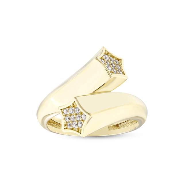 14 Ayar Lucca Tasarım Altın Yüzük