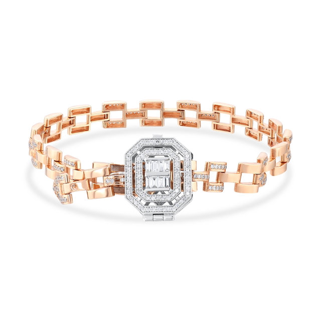 0.78 Karat FG SI Pırlanta Bileklik