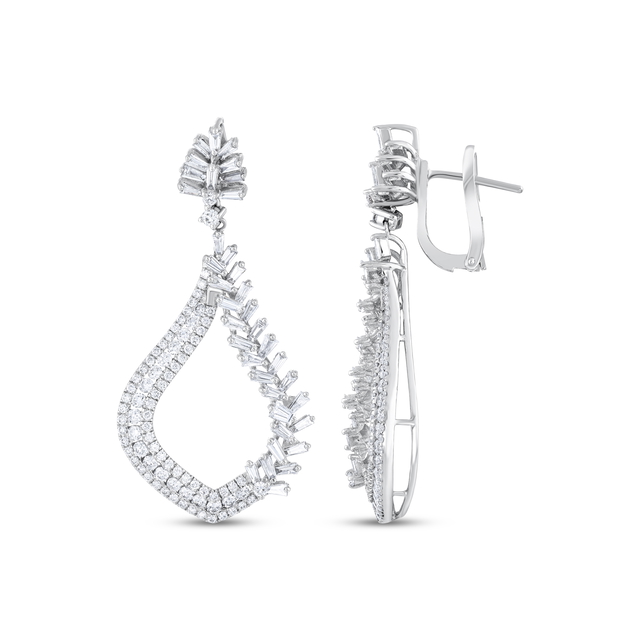 3.14 Karat Pırlanta Küpe