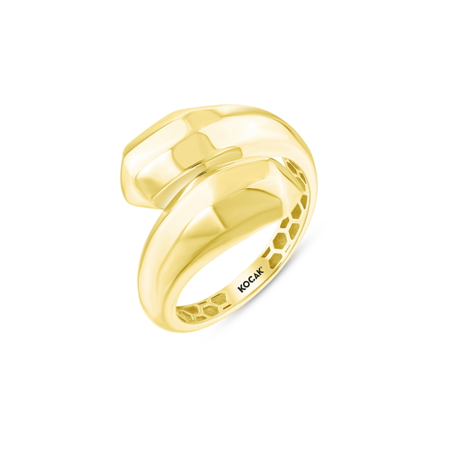 14 Ayar Cuddle Tasarım Altın Yüzük