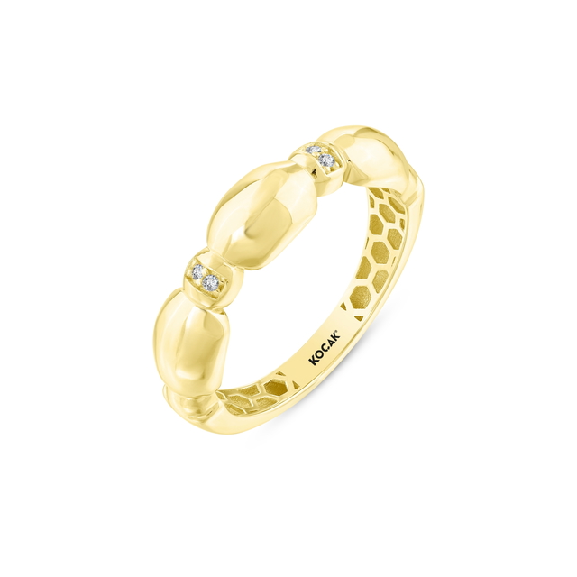 14 Ayar Dreamy Tasarım Altın Yüzük