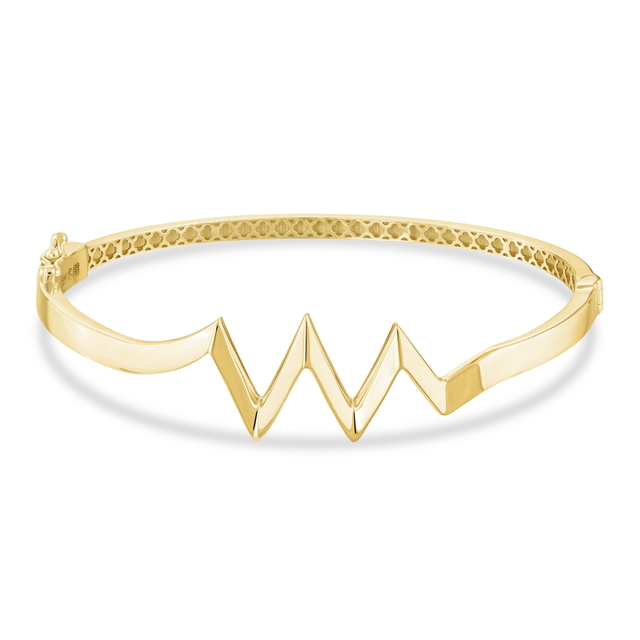 14 Ayar Spry Tasarım Altın Kelepçe