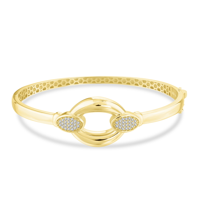 14 Ayar Oly Tasarım Altın Kelepçe