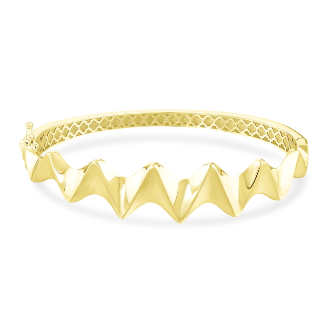 14 Ayar Dione Tasarım Altın Kelepçe