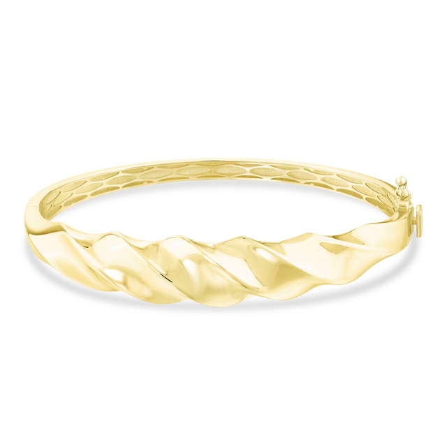 14 Ayar Helen Tasarım Altın Kelepçe