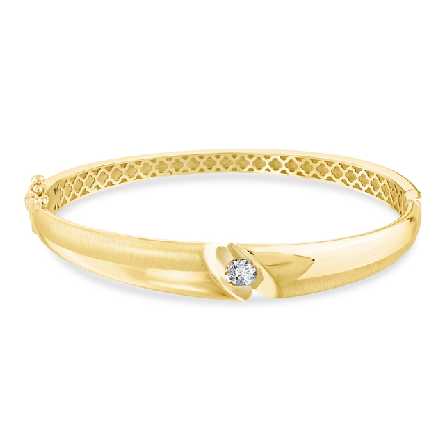 14 Ayar Elpis Tasarım Altın Kelepçe