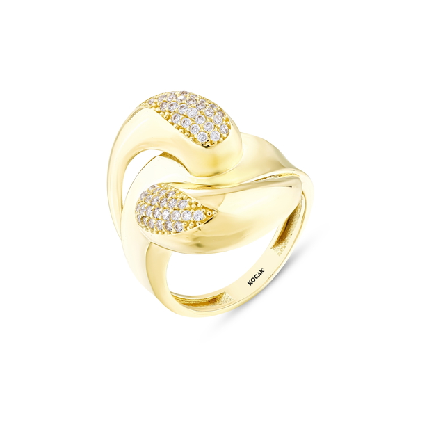 14 Ayar Attis Tasarım Altın Yüzük