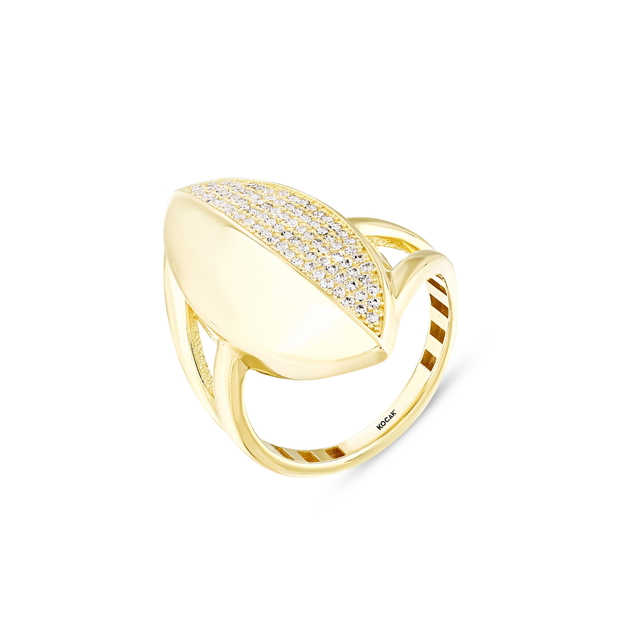 14 Ayar İrene Tasarım Altın Yüzük