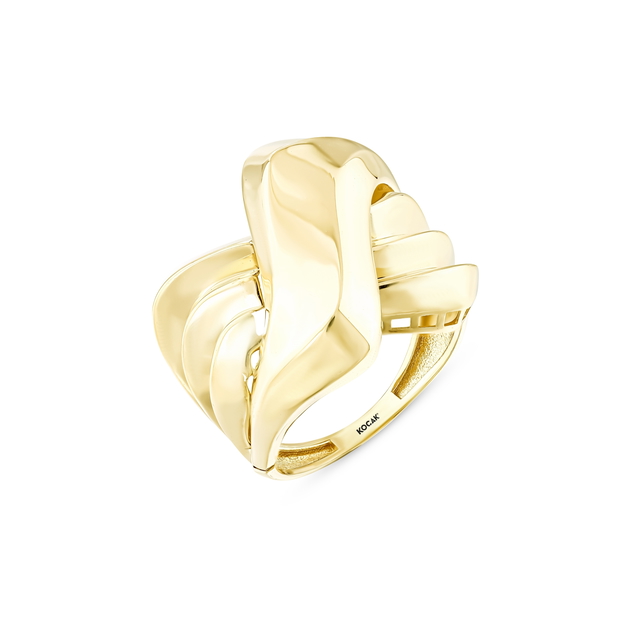 14 Ayar Carmenta Tasarım Altın Yüzük