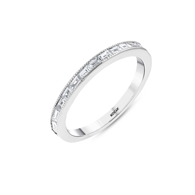 0.51 Karat Yarımtur Pırlanta Yüzük