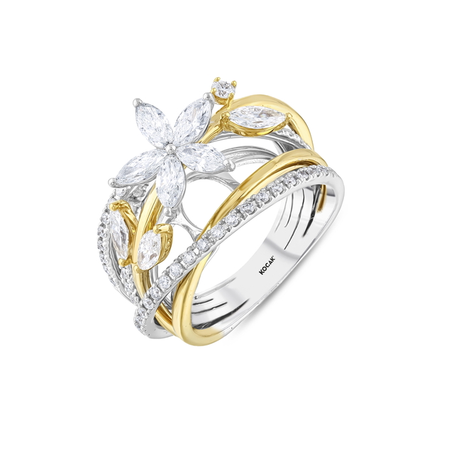 1.88 Karat Tasarım Pırlanta Yüzük