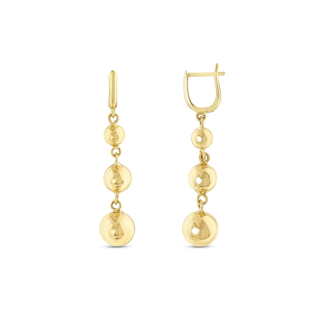 14 Ayar Bonito Tasarım Altın Küpe