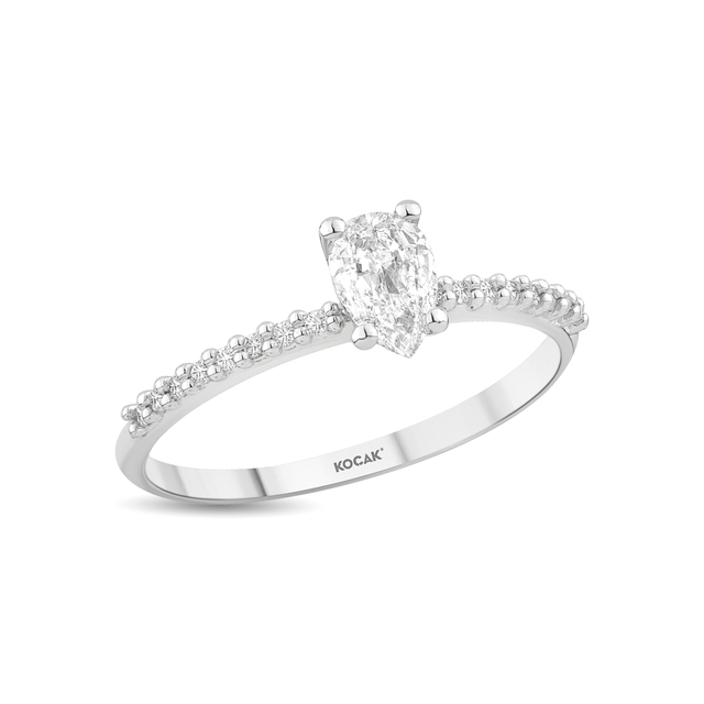 0.47 Karat Tektaş Pırlanta Yüzük