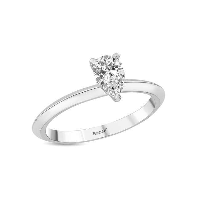 0.50 Karat FG SI Tektaş Pırlanta Yüzük