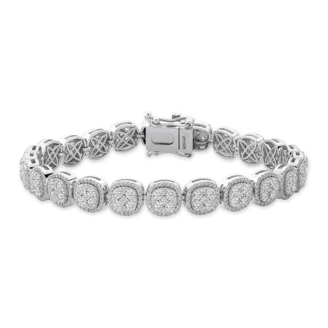 5.27 Karat Baget Pırlanta Bileklik