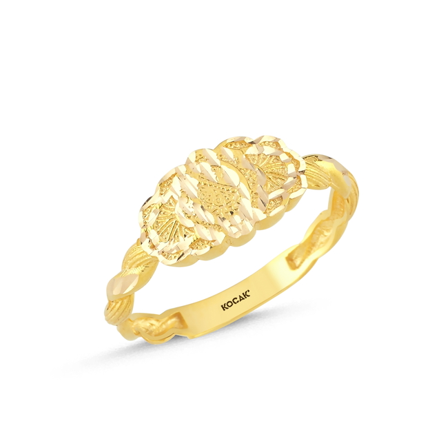 14 Ayar Erzincan Burma Altın Yüzük