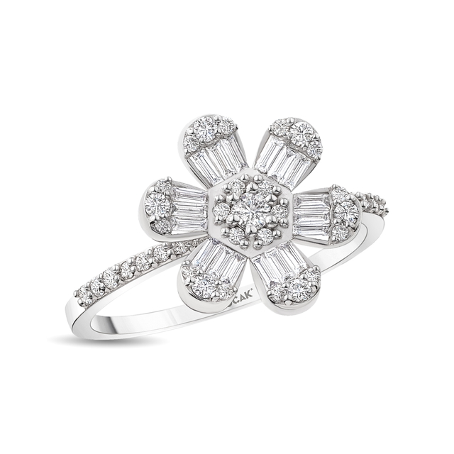 0.48 Karat Tasarım Pırlanta Yüzük