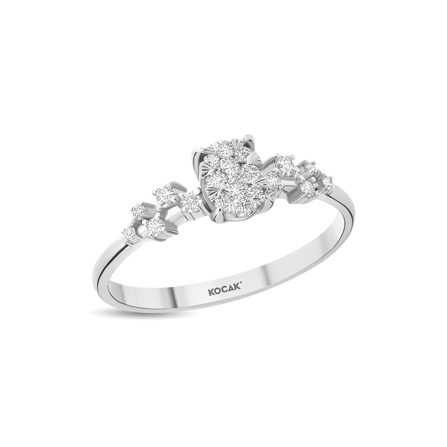 0.25 Karat FG SI Tasarım Pırlanta Yüzük