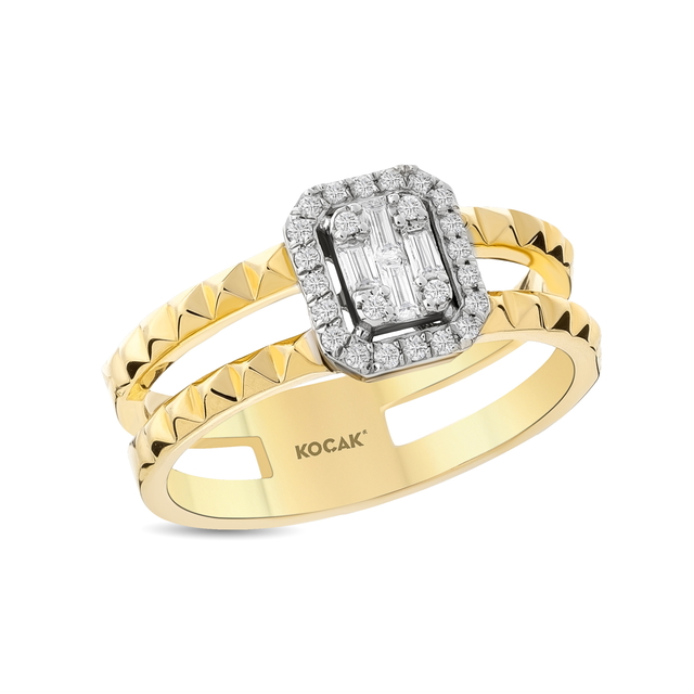 0.22 Karat EF VS Pırlanta Yüzük