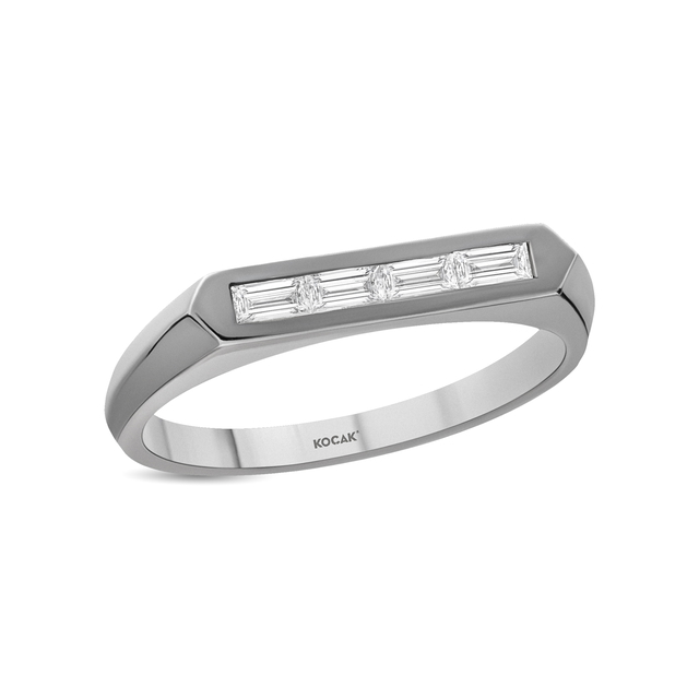 0.29 Karat Tasarım Pırlanta Erkek Yüzük